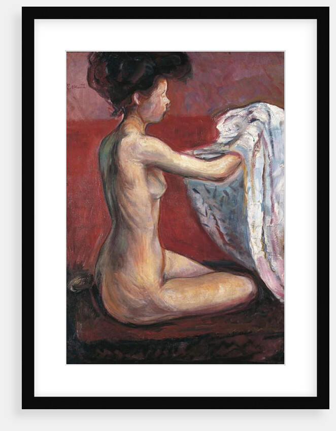 Parisian Model, 1896 by Edvard Munch