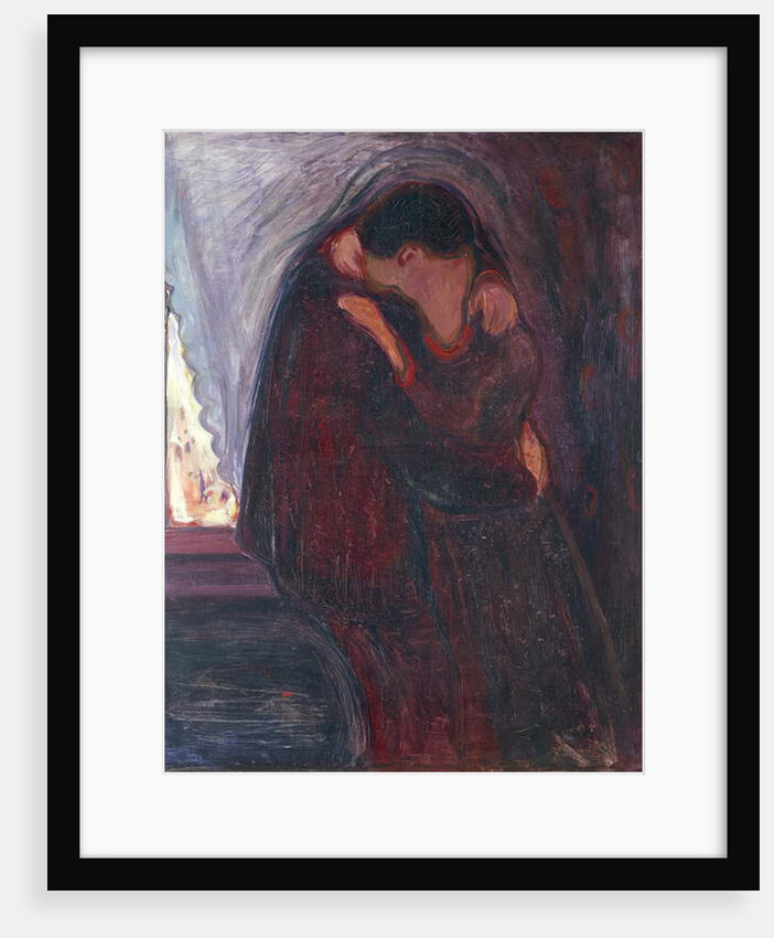 The Kiss, 1897 by Edvard Munch