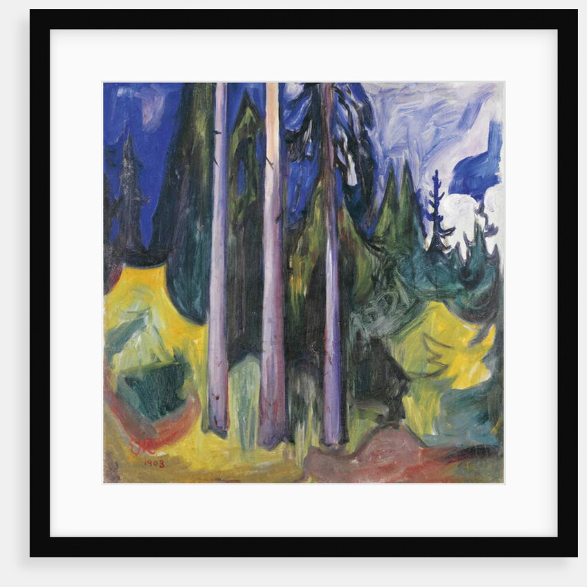 Wood, 1903 by Edvard Munch