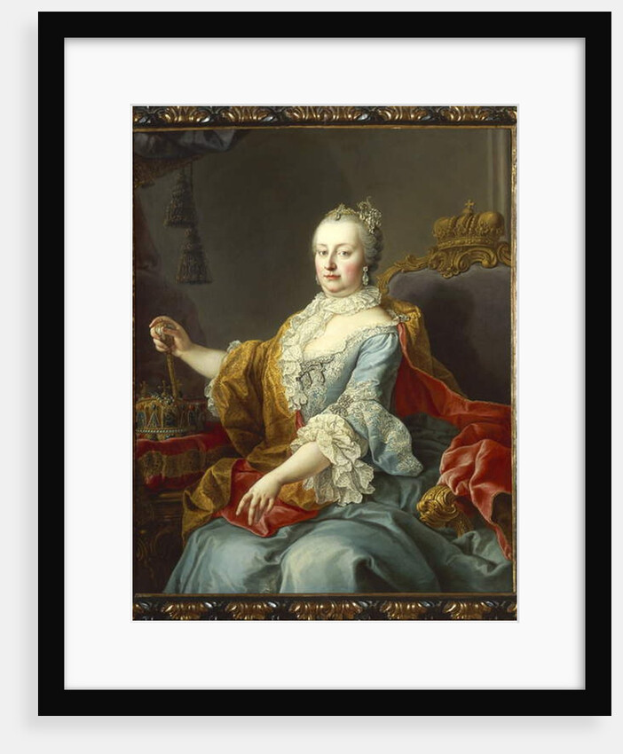 Portrait of Maria Theresa Hapsburg, Archduchess of Austria, 1750 by Martin van Mytens or Meytens