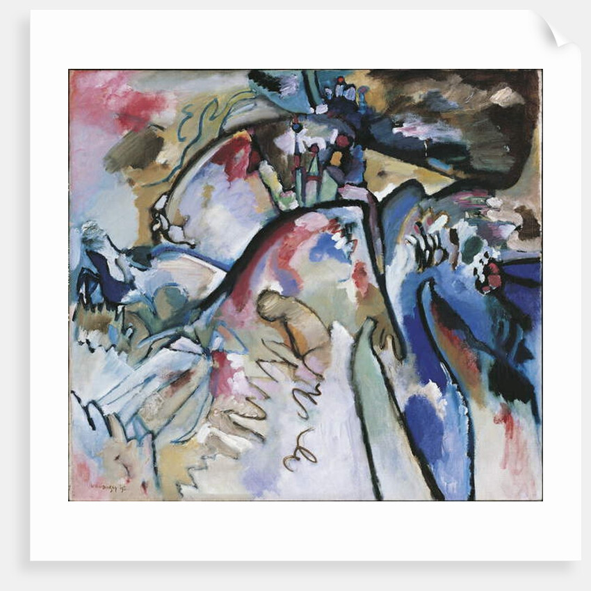 Improvisation 21A, 1911 by Wassily Kandinsky