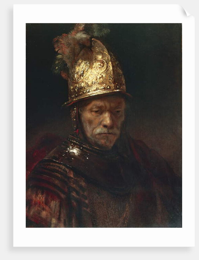 The Man with the Golden Helmet, 1650/55 by Rembrandt Harmensz. van Rijn