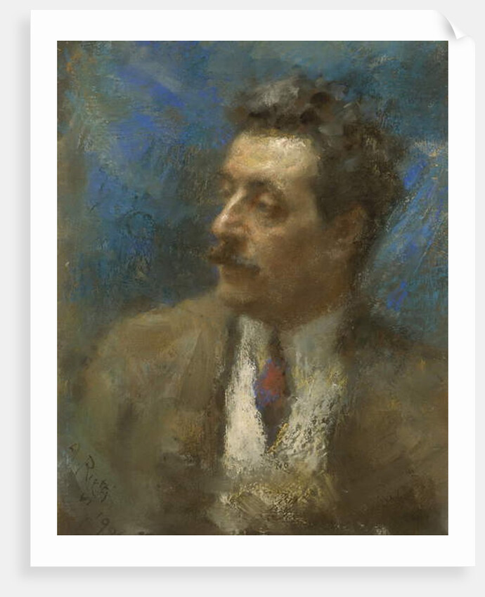 Portrait of Giacomo Puccini, 1906 by Arturo Rietti