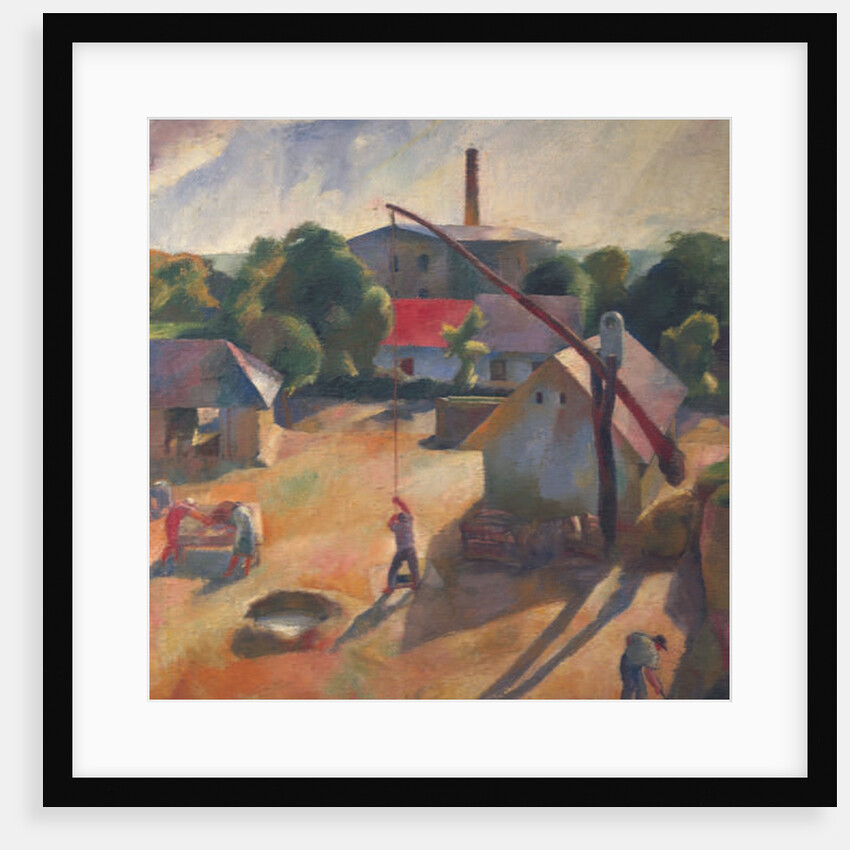 A Peasant Village, 1927 by Karoly Patko