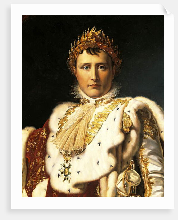 Napoleon Bonaparte in Emperor's robes, by Francois Baron Gerard ca 1805 by Francois Pascal Simon Baron Gerard