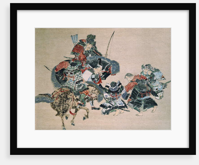 Fighting with Mongols by School Japanese