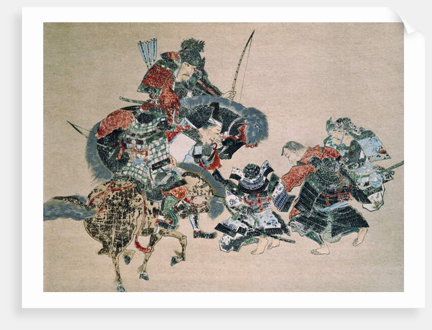 Fighting with Mongols by School Japanese