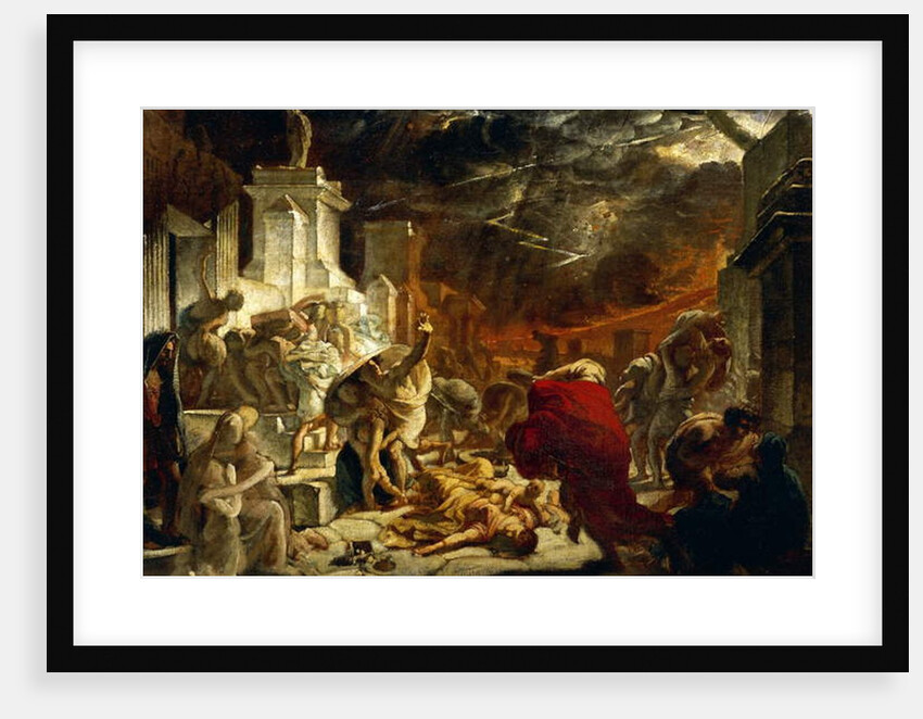 Last days of Pompeii, August 24th 79 AD, 1830-33 by Karl Pavlovich Bryullov