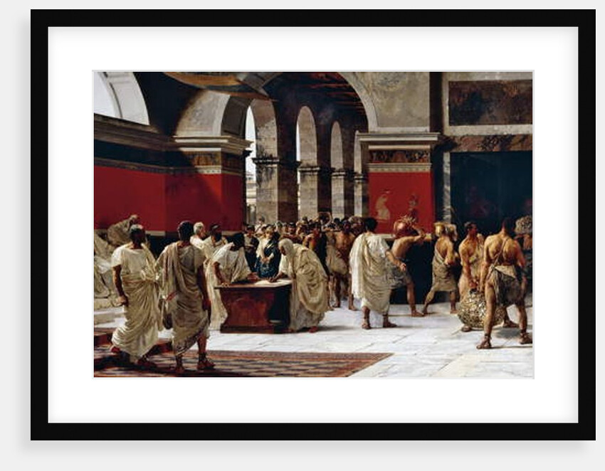 Restauratio Aerarii, 1894 by Giuseppe Sciuti