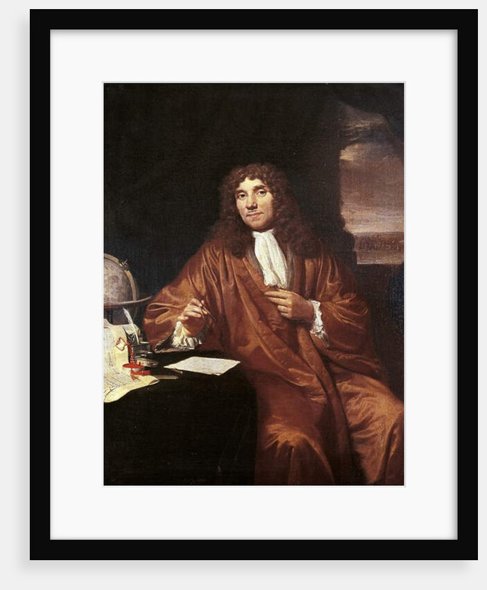 Antonie van Leeuwenhoek, c.1680 by Jan Verkolje