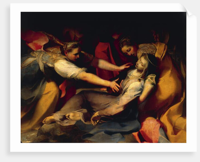 Fainting of the Virgin by Federico Fiori Barocci or Baroccio