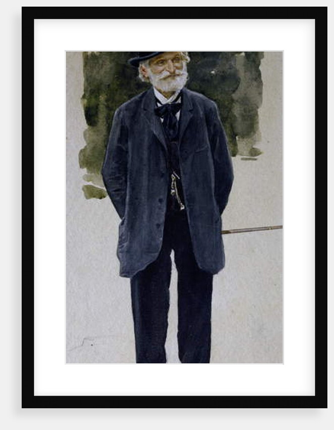 Portrait of Giuseppe Verdi by Leopoldo Metlicovitz