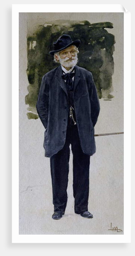 Portrait of Giuseppe Verdi by Leopoldo Metlicovitz