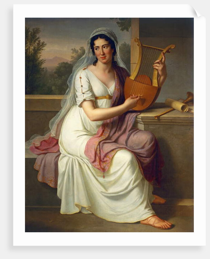 Isabella Colbran, 1817 by Johann Heinrich Schmidt