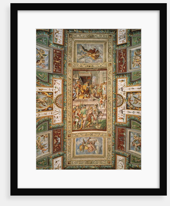 Pier Maria III named General of Italian troops in service of King of France Francis I and conferring of St Michael's collar in 1542 by Italian School