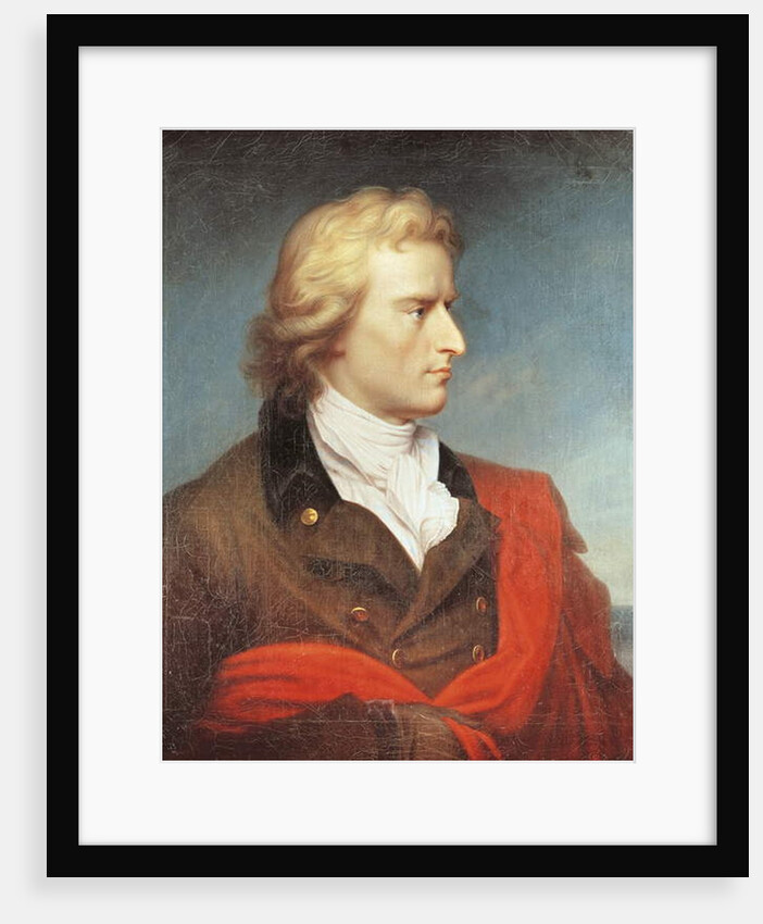 Portrait of Friedrich Schiller, 1808/09 by Franz Gerhard von Kugelgen