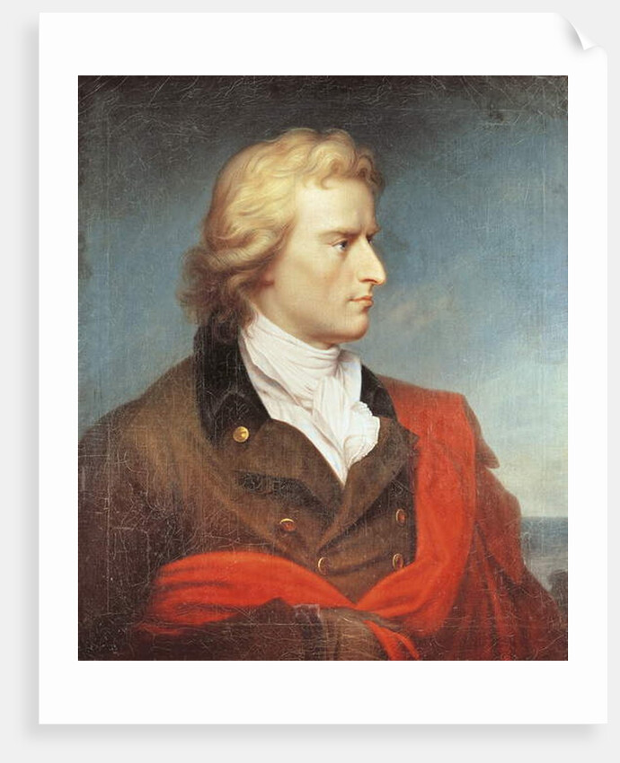 Portrait of Friedrich Schiller, 1808/09 by Franz Gerhard von Kugelgen