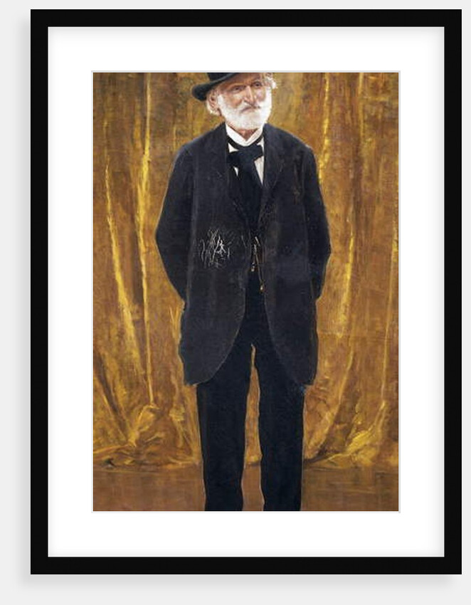 Portrait of Guiseppe Verdi by Leopoldo Metlicovitz