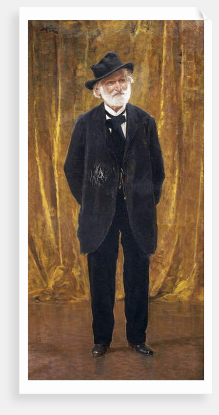Portrait of Guiseppe Verdi by Leopoldo Metlicovitz