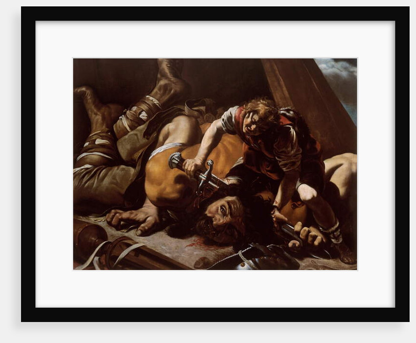 David and Goliath, 1609-10 by Orazio Borgianni