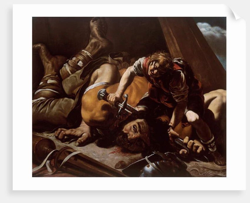 David and Goliath, 1609-10 by Orazio Borgianni