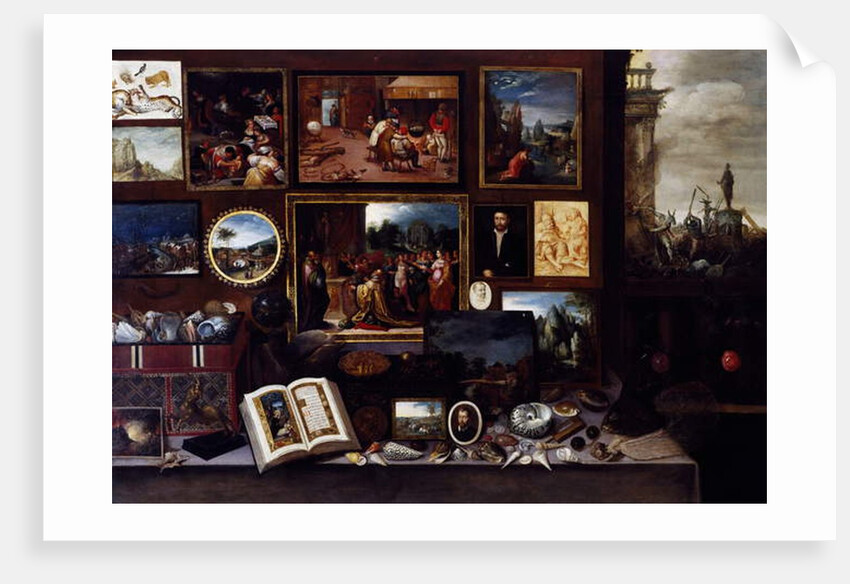 Cabinet d'amateur, 1620-26 by Frans II the Younger Francken