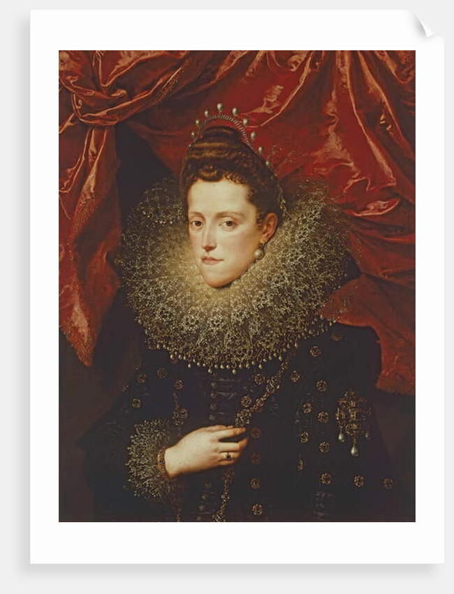 Portrait of Eleonora de Medici, Duchess of Mantua by Frans II Pourbus