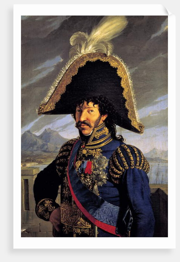 Portrait of Joachim Murat, 1813 by Antonio Raffaele Callander