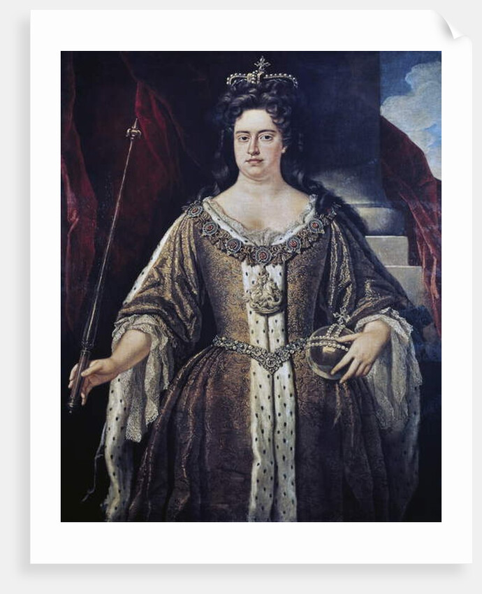 Portrait of Queen Anne, c.1702 by Johann Closterman
