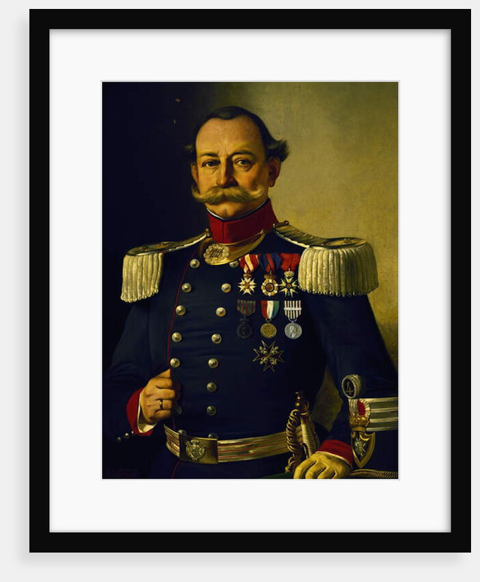 Portrait of Italian Colonel by Pietro Baldini