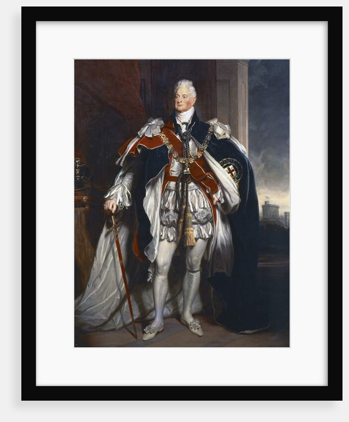 Portrait of King William IV, copy after Sir Martin Archer Shee, 1844 by George Peter Alexander Healy