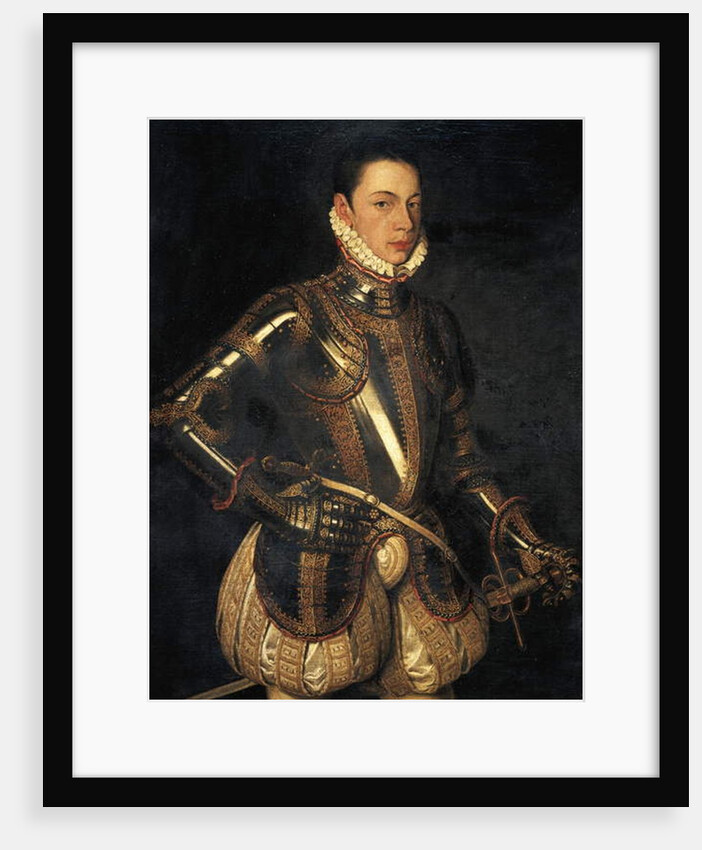 Portrait of Alessandro Farnese by Alonso Sanchez Coello