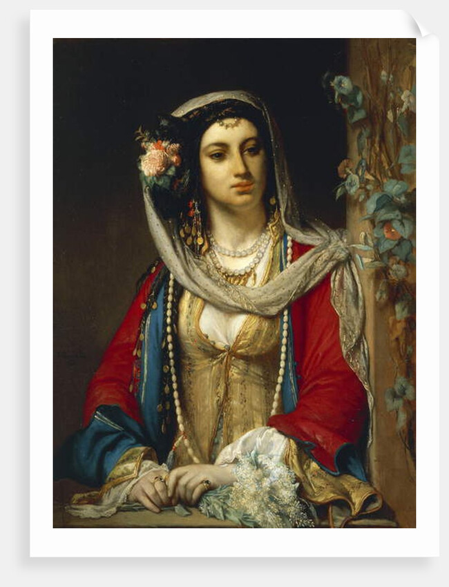 Jewish woman from Cairo by Jean Francois Portaels