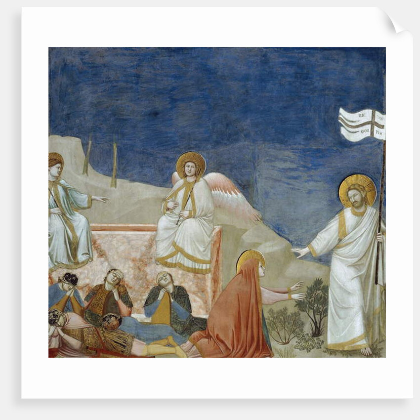 The Resurrection of Christ by Giotto