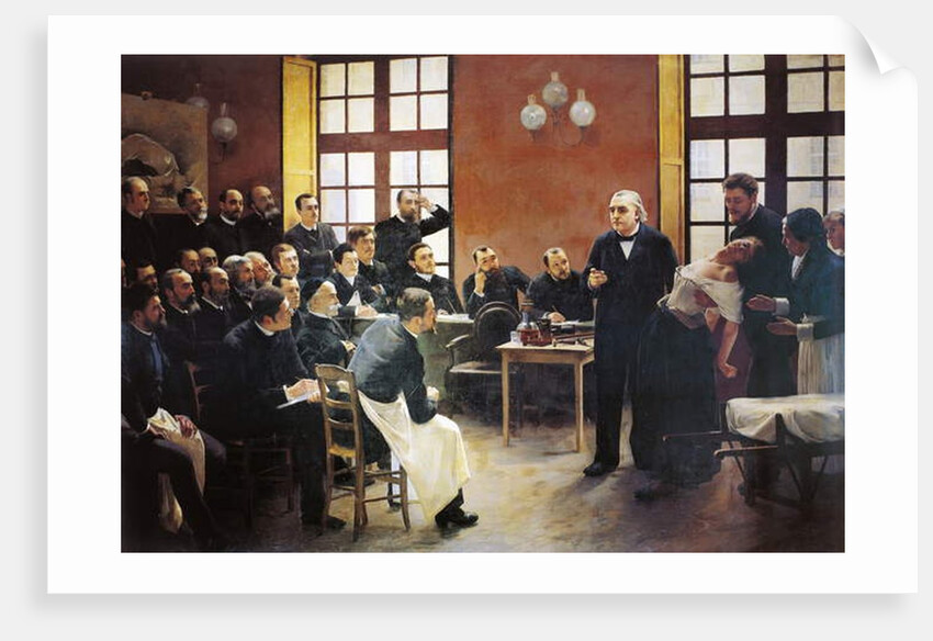 A Clinical Lesson with Doctor Charcot at the Salpetriere, 1887 by Pierre Andre Brouillet