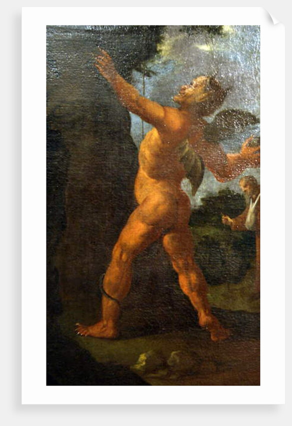 Fettered demon of Saint Bernard of Clairvaux. by Bento Coelho da Silveira