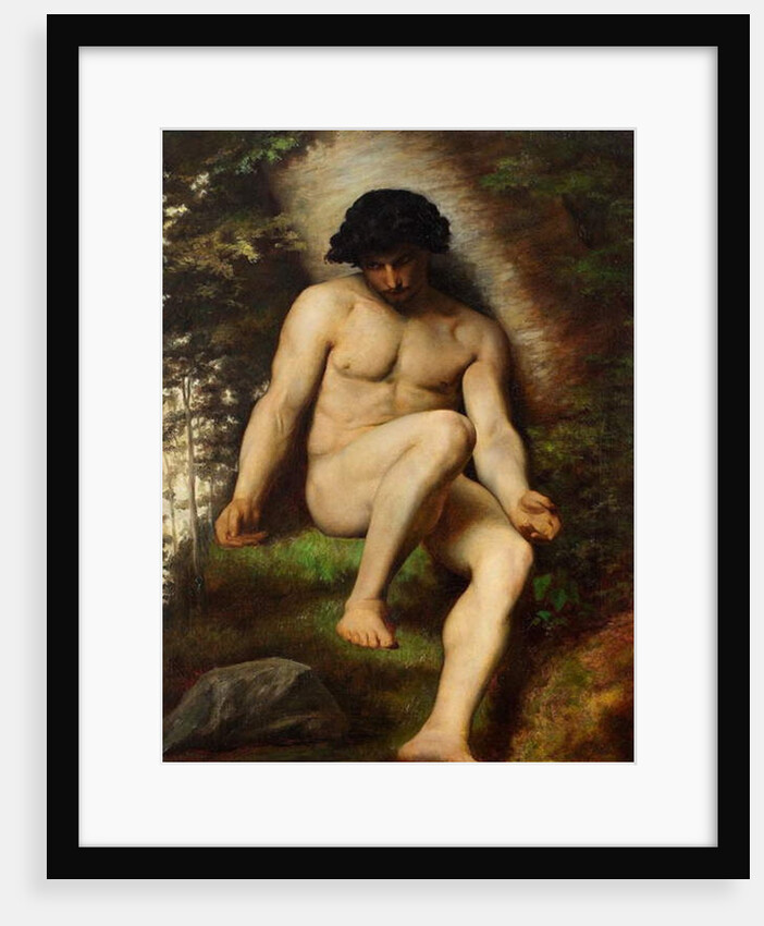 Study of Adam for Paradis perdu, c.1863 by Alexandre Cabanel