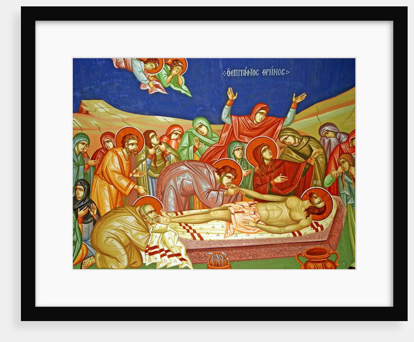 Wrapping the Body of Christ, Cyprus by Cypriot Cypriot