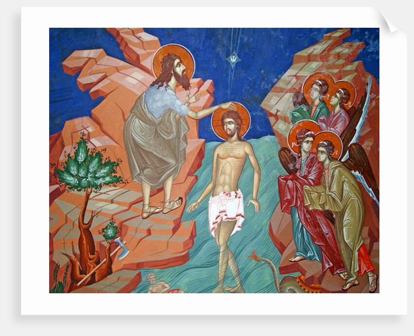 The Baptism of Jesus, Cyprus by Cypriot Cypriot
