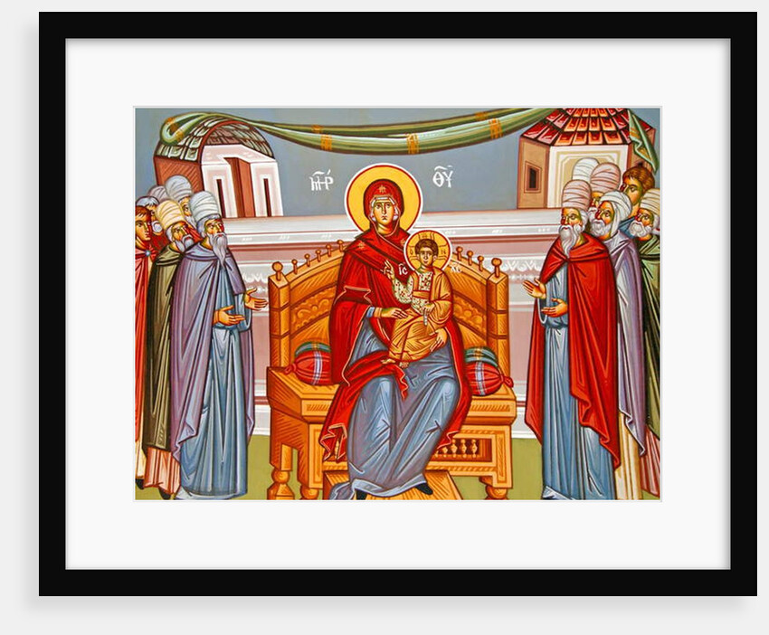 Elders celebrate the Virgin Mary, Cyprus, Cyprus by Cypriot Cypriot