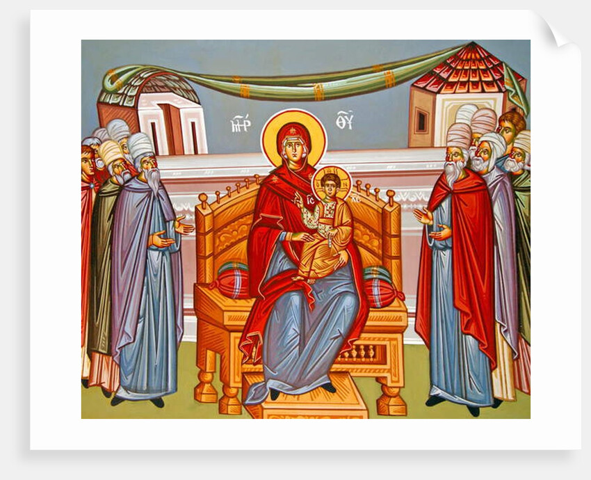 Elders celebrate the Virgin Mary, Cyprus, Cyprus by Cypriot Cypriot