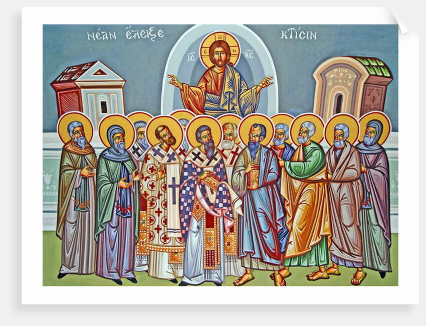 Jesus Christ and his Twelve Apostles, Cyprus by Cypriot Cypriot