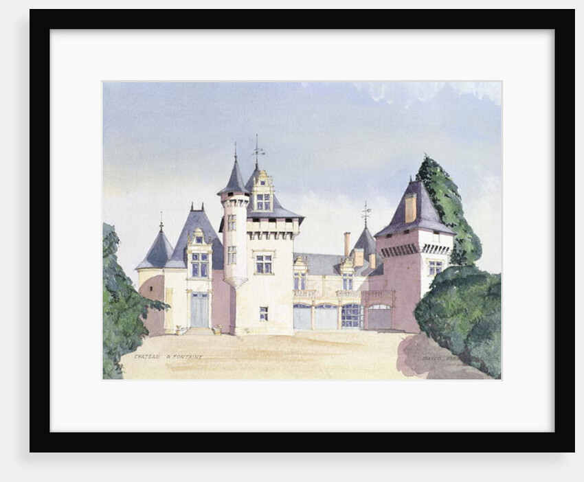 Chateau a Fontaine, 1995 by David Herbert