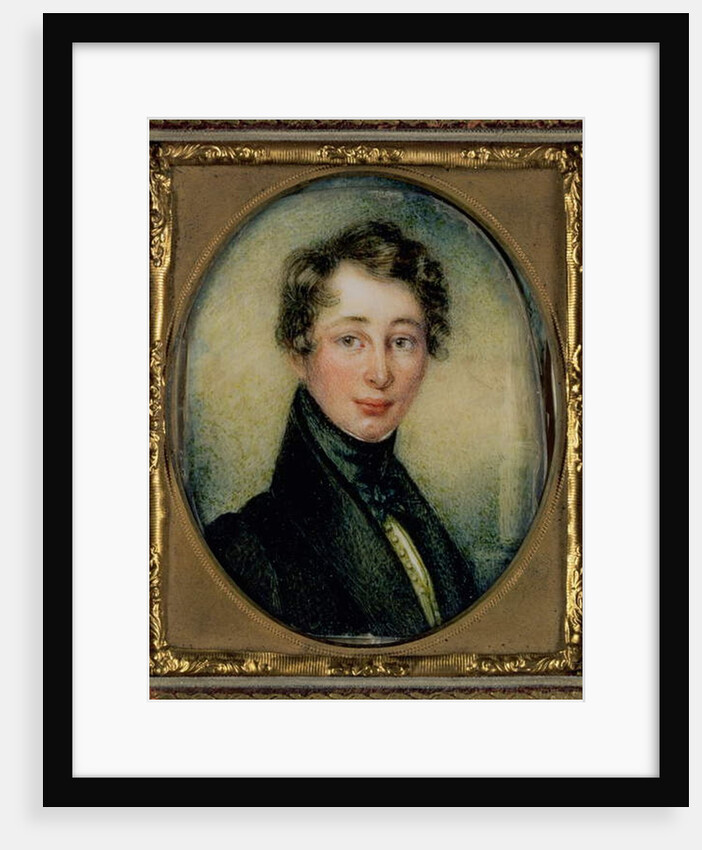 Portrait of Charles Dickens aged 18, 1830 by Janet Ross