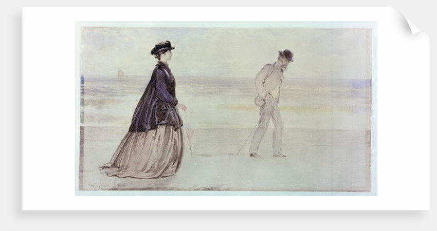 The Happy Pair - Mr. And Mrs. Lammle, 1864 by Marcus Stone