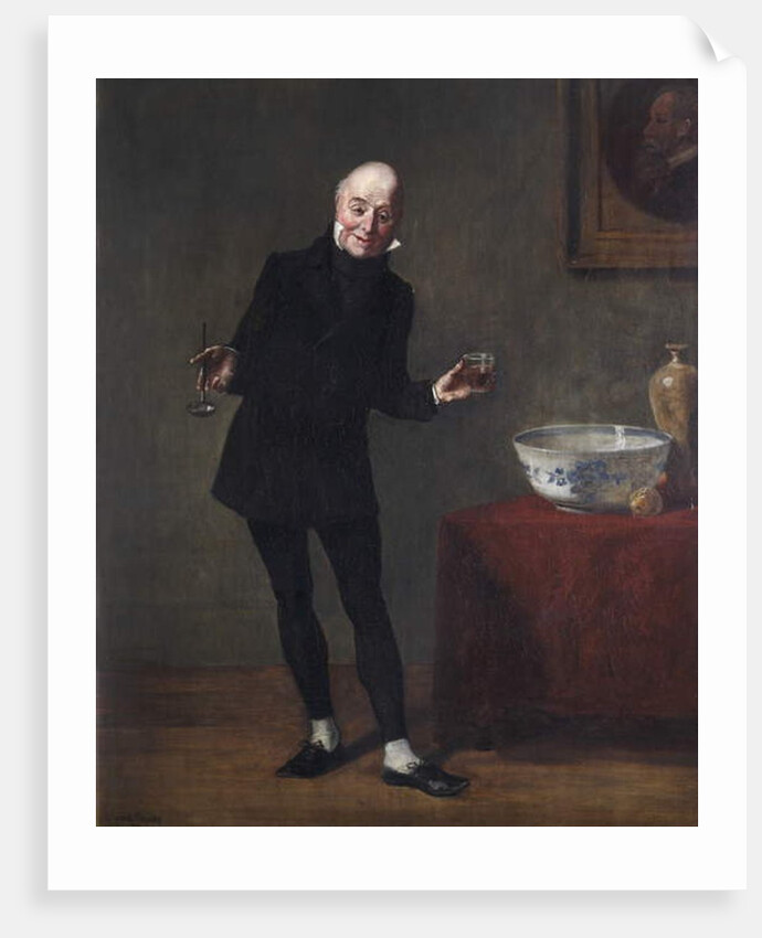 Mr Micawber, 1837 by Edward Sherard Kennedy