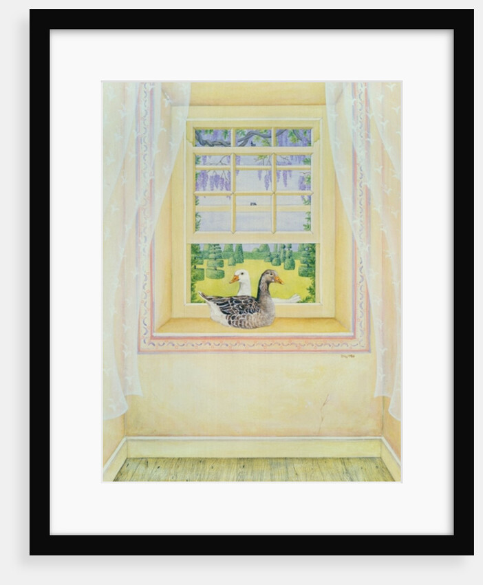 Window Geese by Ditz Ditz