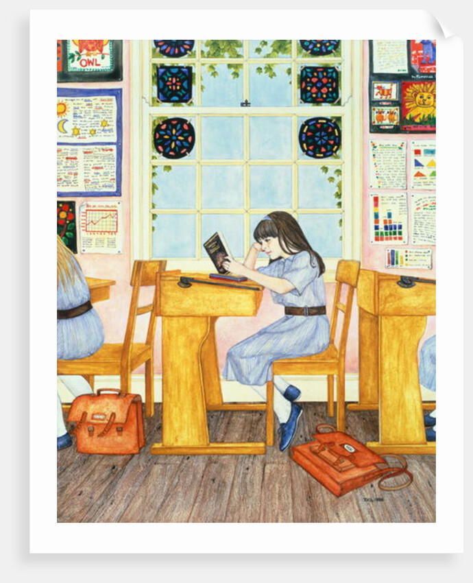 School, 1986 by Ditz Ditz