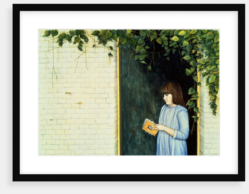 Reading Girl by Ditz Ditz