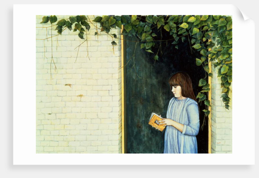 Reading Girl by Ditz Ditz